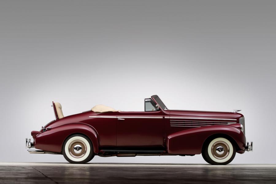  LaSalle Custom Convertible Coupe (38-5067) 1938 года  (фото 17 из 20)
